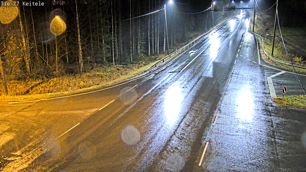Weather Camera Image Väg 77 Keitele, Keitele, Pohjois-Savo