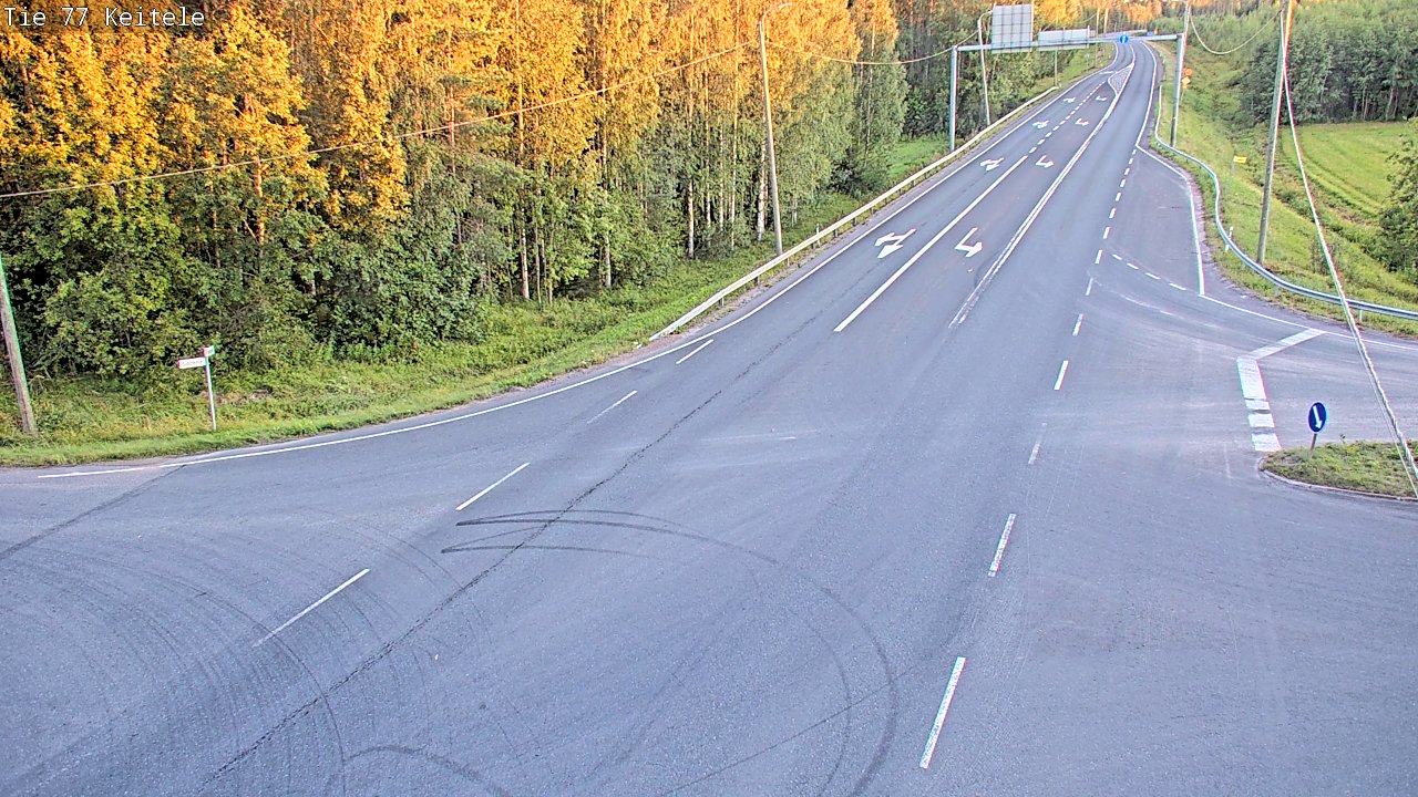 Kelikamerat Kuva Tie 77 Keitele, Keitele, Pohjois-Savo