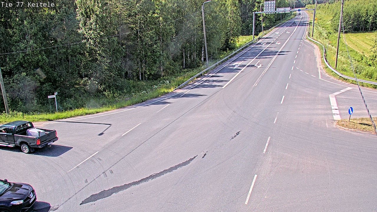 Kelikamerat Kuva Tie 77 Keitele, Keitele, Pohjois-Savo