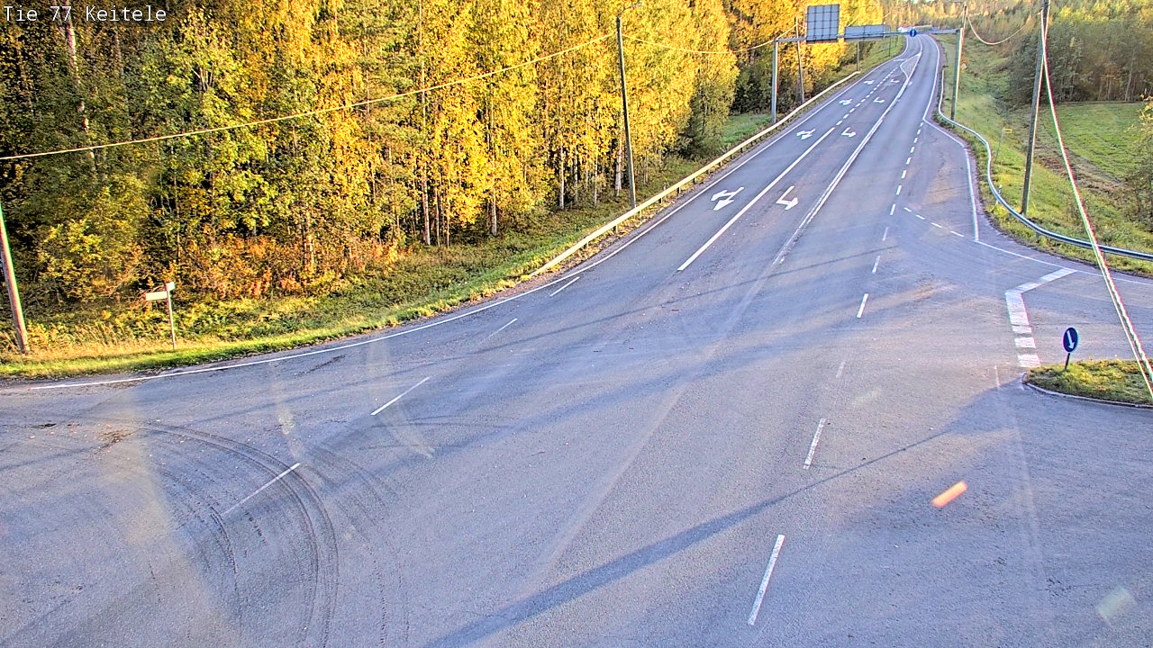 Kelikamerat Kuva Tie 77 Keitele, Keitele, Pohjois-Savo