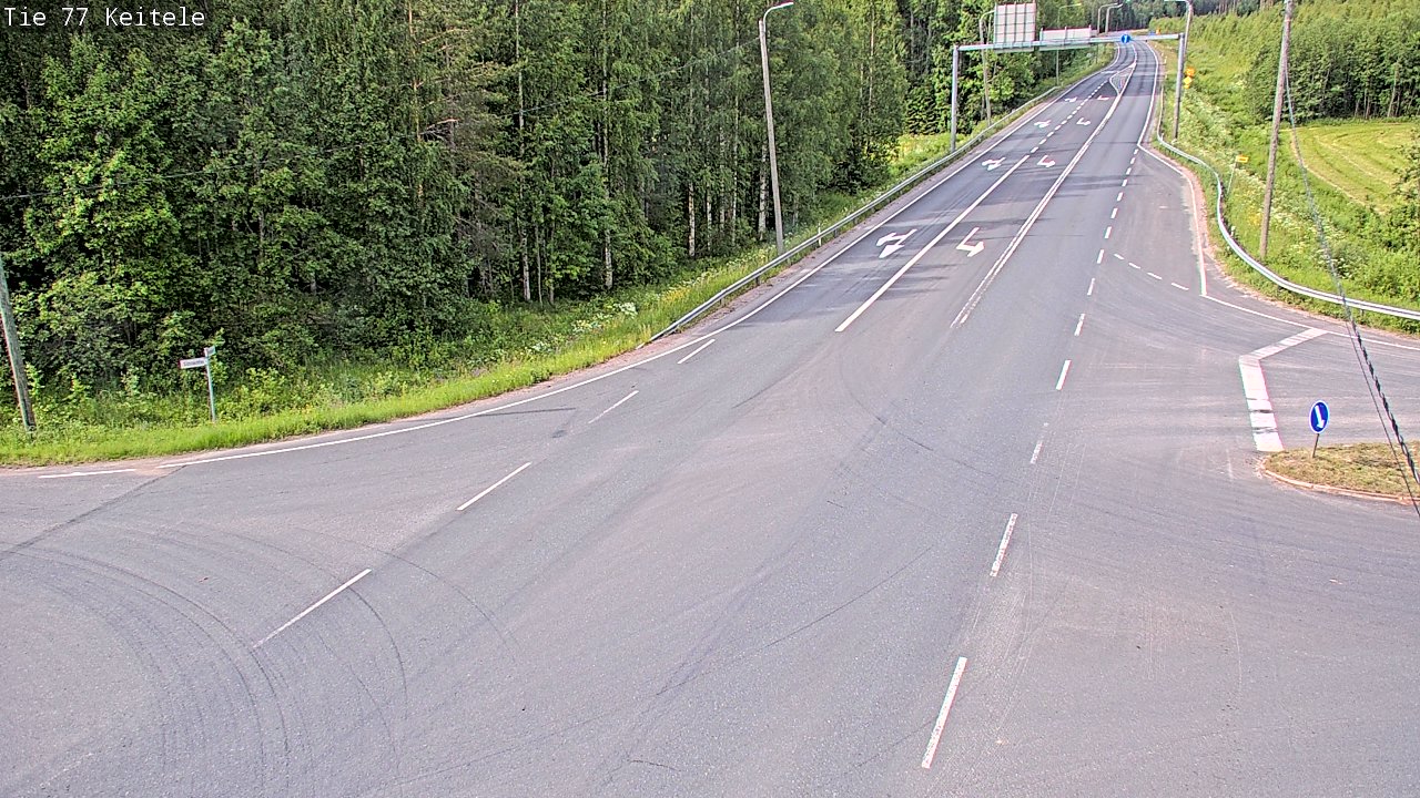 Kelikamerat Kuva Tie 77 Keitele, Keitele, Pohjois-Savo