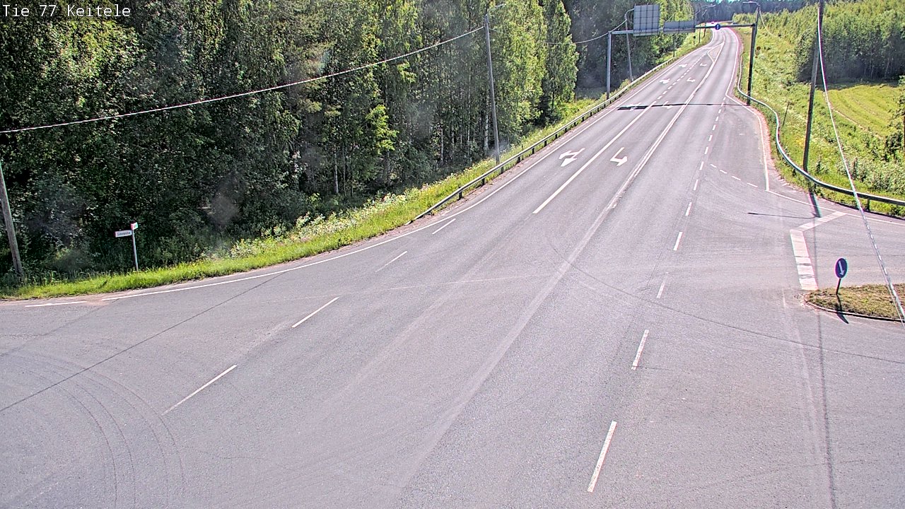 Kelikamerat Kuva Tie 77 Keitele, Keitele, Pohjois-Savo