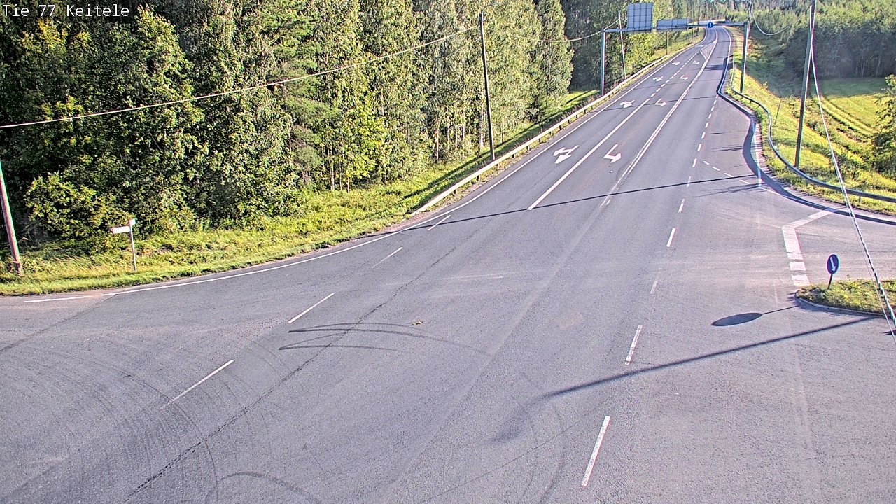Kelikamerat Kuva Tie 77 Keitele, Keitele, Pohjois-Savo
