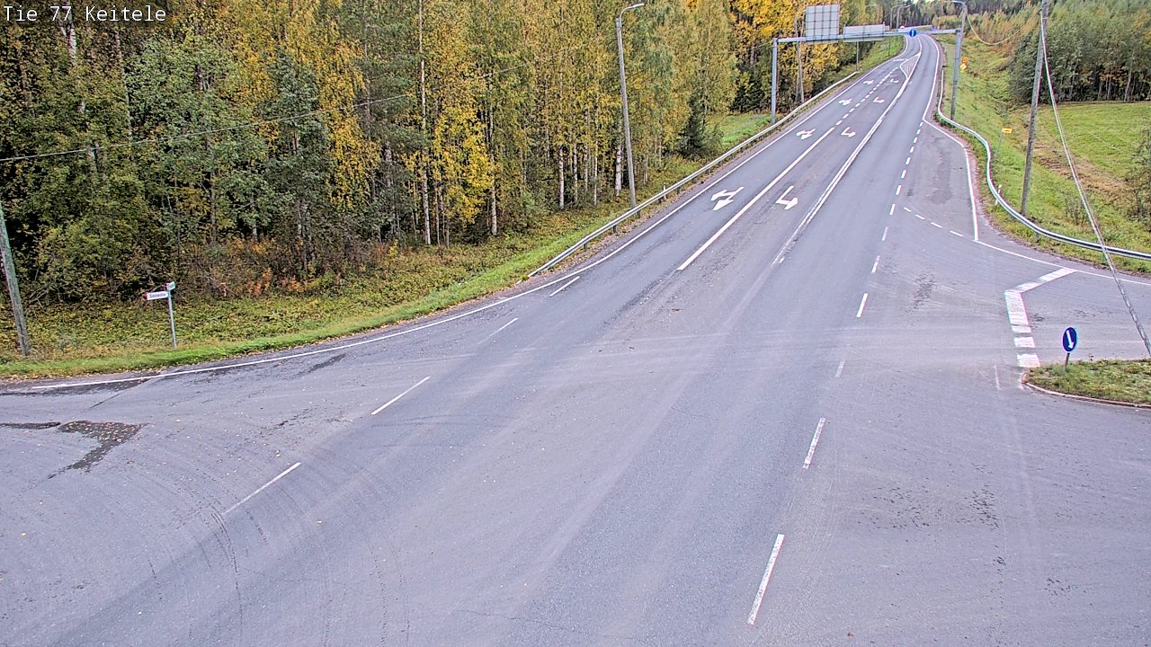 Kelikamerat Kuva Tie 77 Keitele, Keitele, Pohjois-Savo