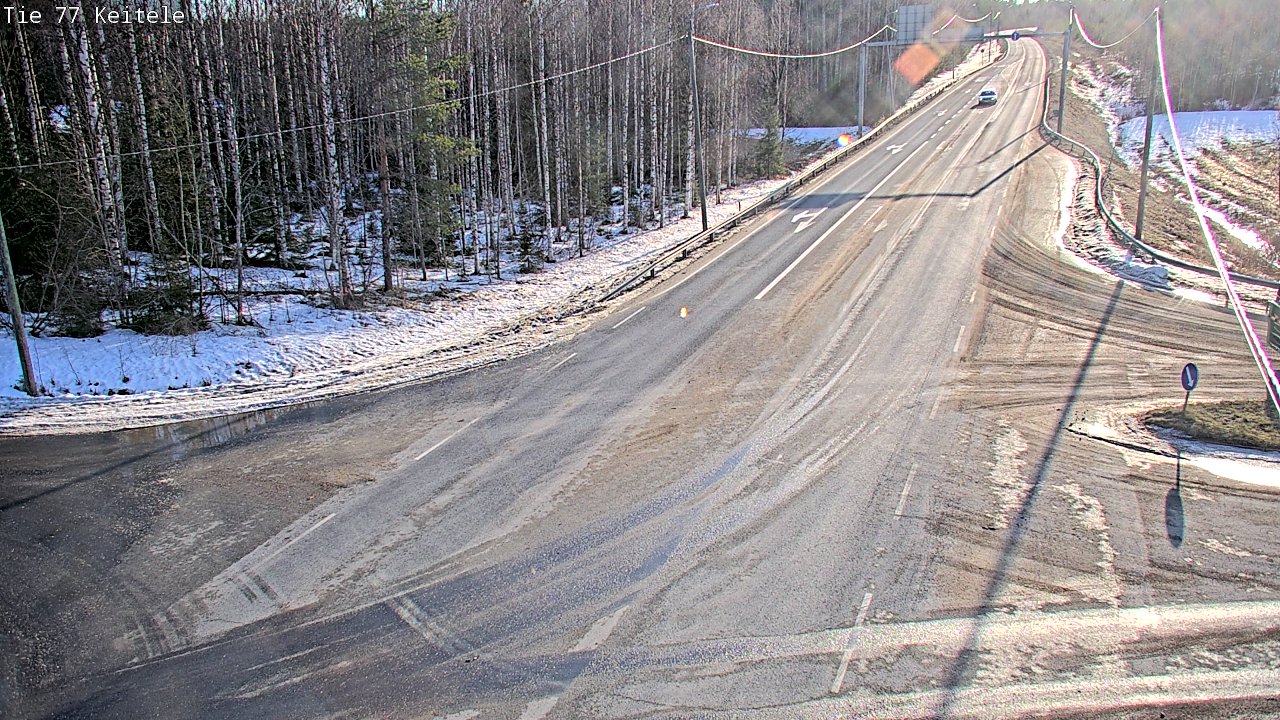 Kelikamerat Kuva Tie 77 Keitele, Keitele, Pohjois-Savo