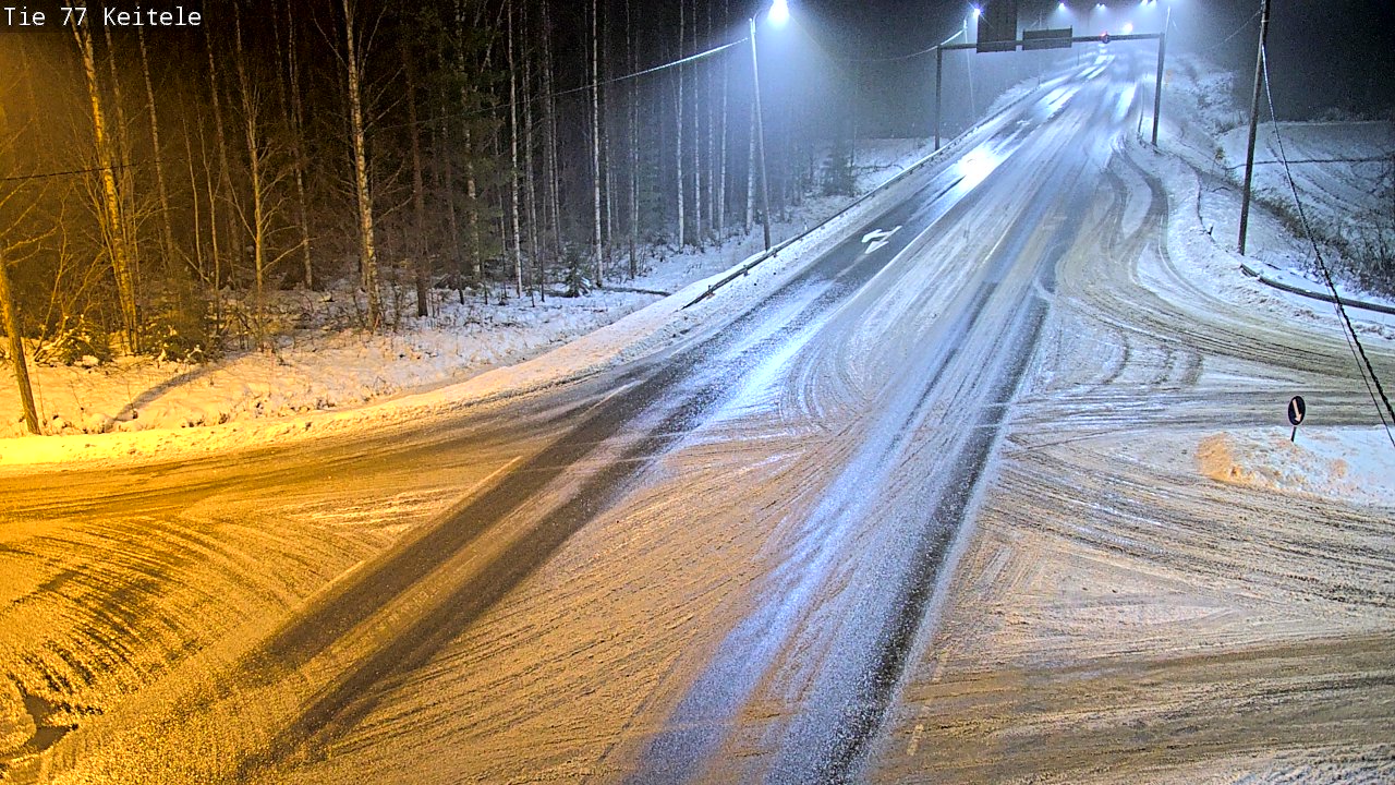 Weather Camera Image Väg 77 Keitele, Keitele, Pohjois-Savo