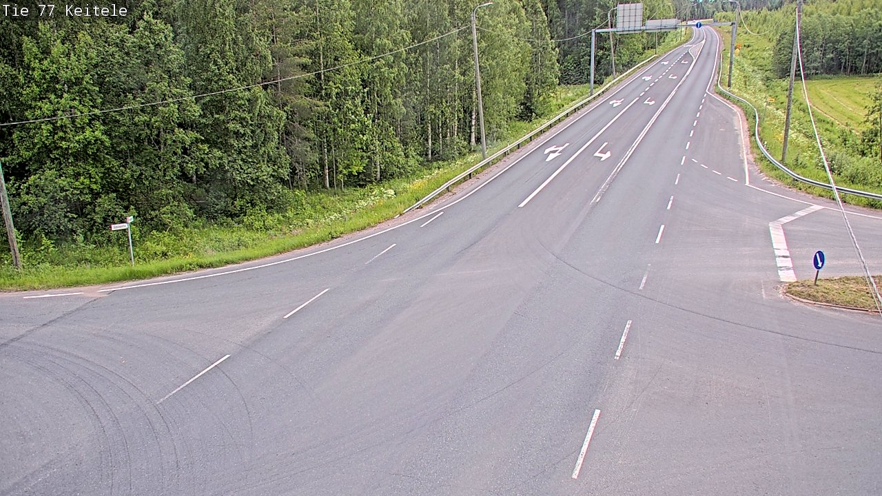 Kelikamerat Kuva Tie 77 Keitele, Keitele, Pohjois-Savo