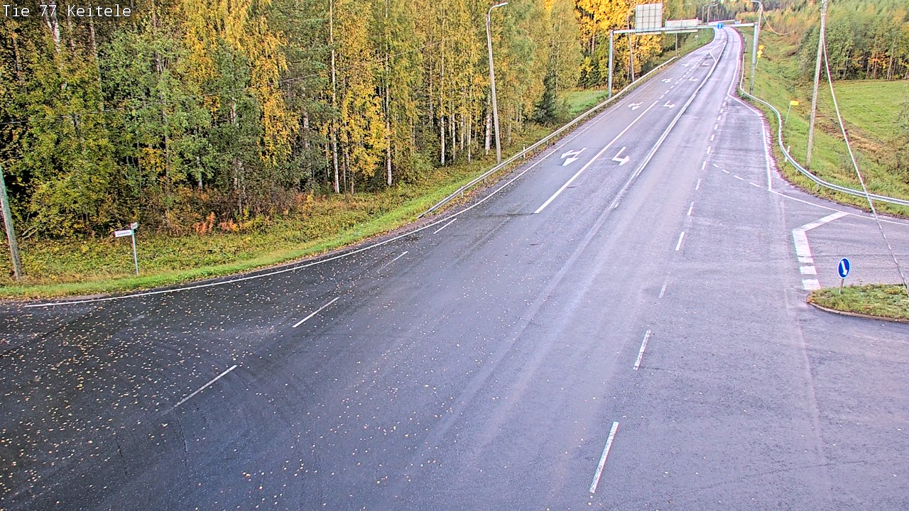 Kelikamerat Kuva Tie 77 Keitele, Keitele, Pohjois-Savo