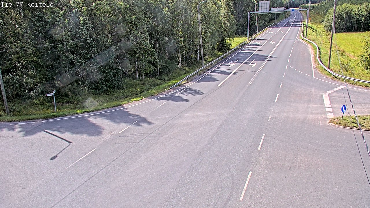 Kelikamerat Kuva Tie 77 Keitele, Keitele, Pohjois-Savo