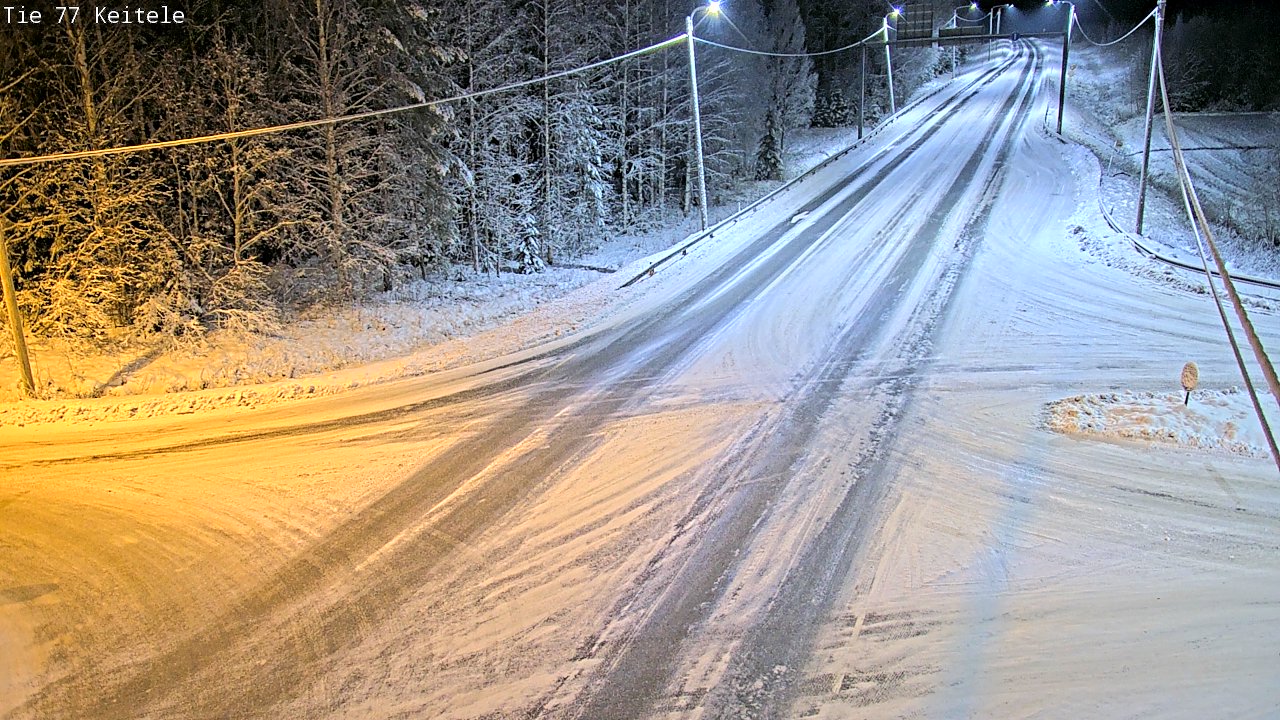 Kelikamerat Kuva Tie 77 Keitele, Keitele, Pohjois-Savo