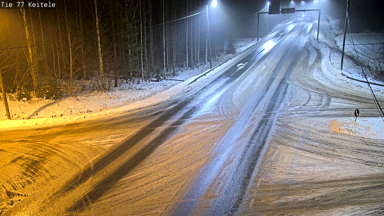 Weather Camera Image Väg 77 Keitele, Keitele, Pohjois-Savo