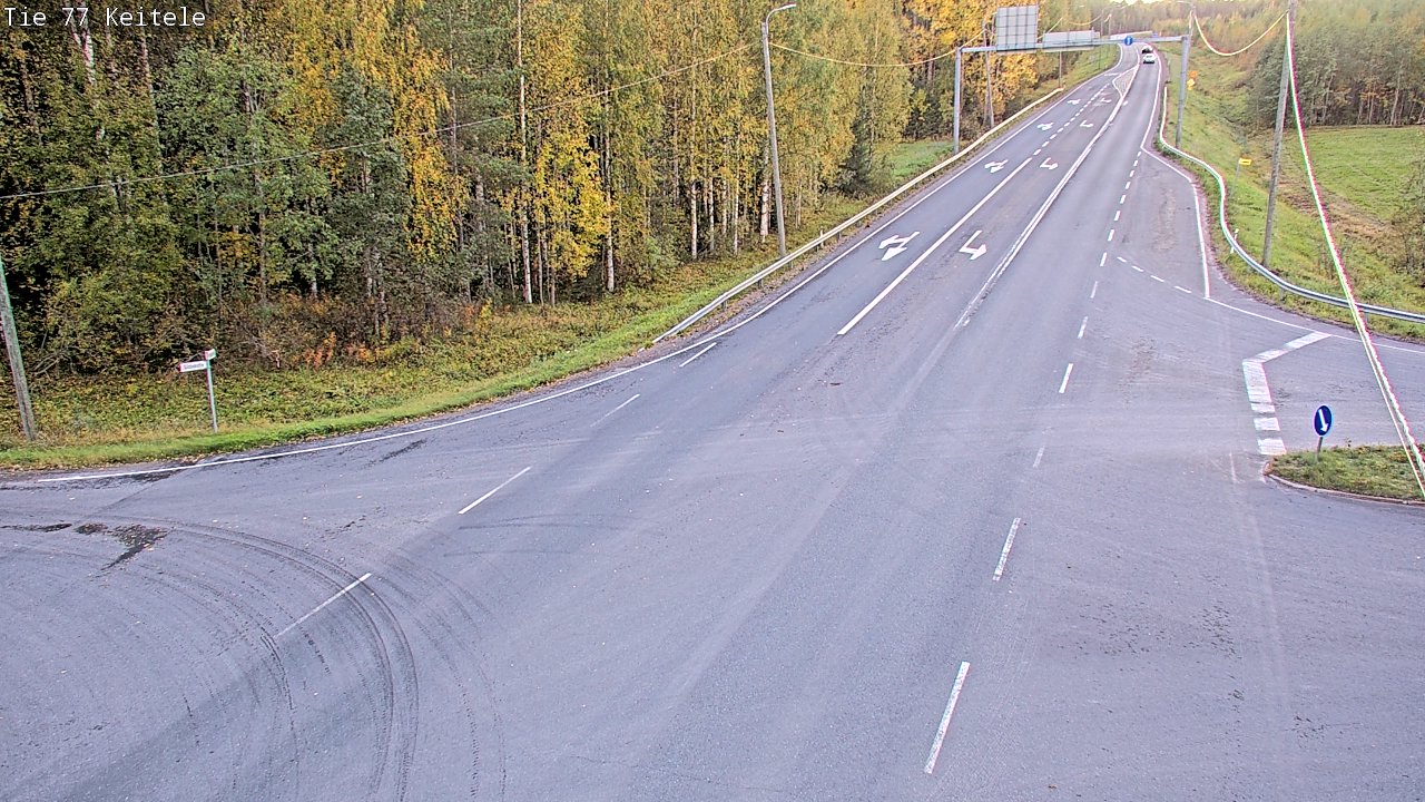 Kelikamerat Kuva Tie 77 Keitele, Keitele, Pohjois-Savo