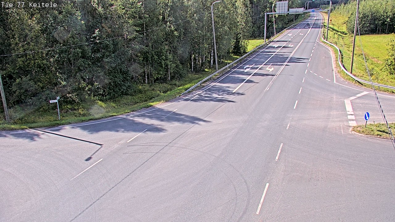 Kelikamerat Kuva Tie 77 Keitele, Keitele, Pohjois-Savo