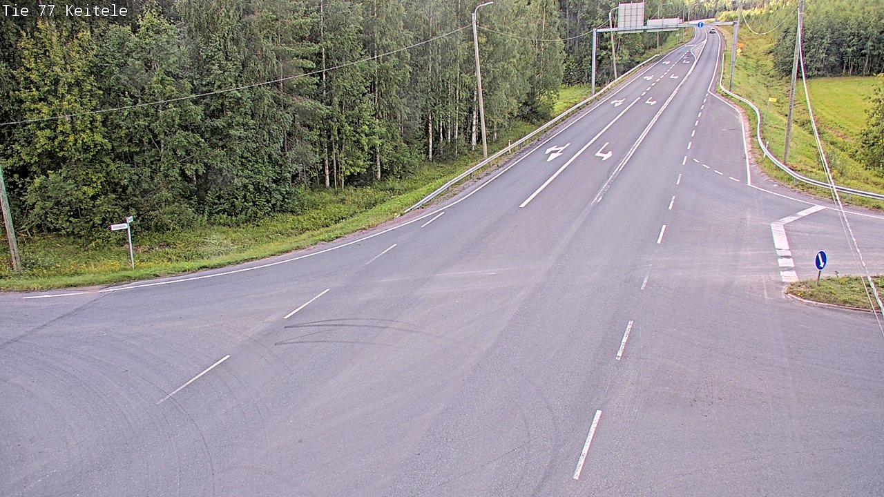 Kelikamerat Kuva Tie 77 Keitele, Keitele, Pohjois-Savo