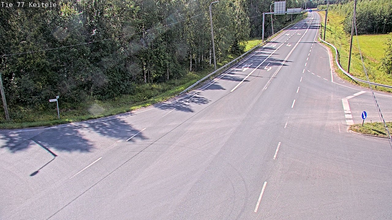 Kelikamerat Kuva Tie 77 Keitele, Keitele, Pohjois-Savo