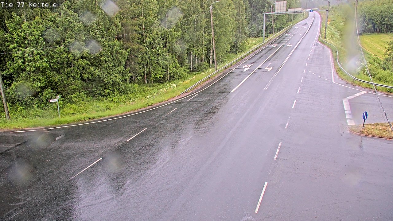 Kelikamerat Kuva Tie 77 Keitele, Keitele, Pohjois-Savo