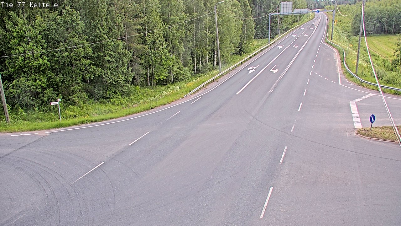 Kelikamerat Kuva Tie 77 Keitele, Keitele, Pohjois-Savo