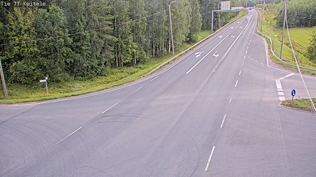 Kelikamerat Kuva Tie 77 Keitele, Keitele, Pohjois-Savo