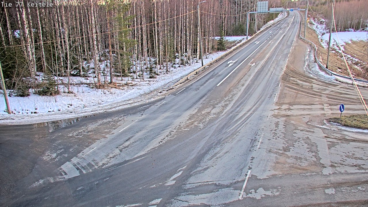 Kelikamerat Kuva Tie 77 Keitele, Keitele, Pohjois-Savo