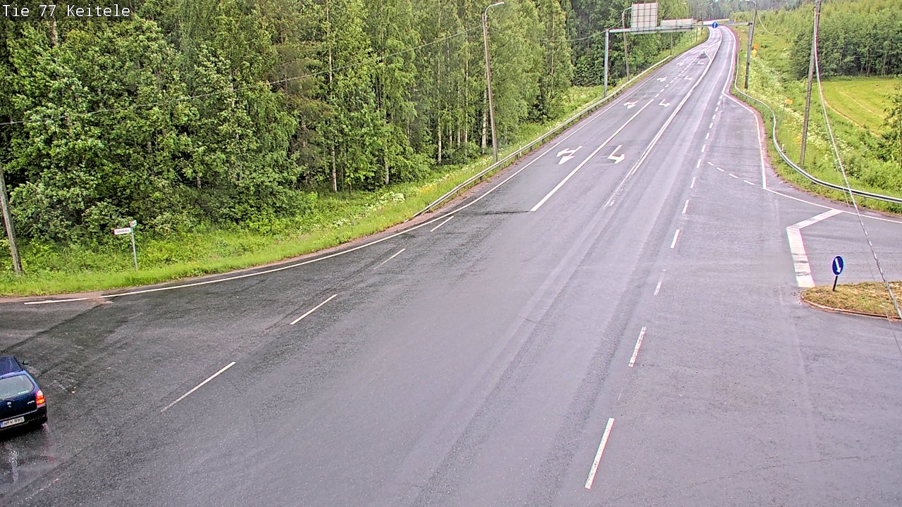 Kelikamerat Kuva Tie 77 Keitele, Keitele, Pohjois-Savo