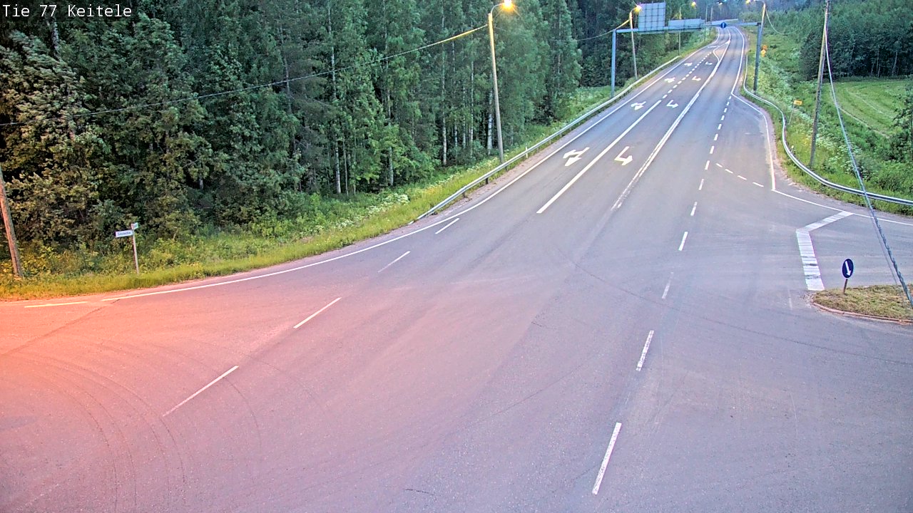 Kelikamerat Kuva Tie 77 Keitele, Keitele, Pohjois-Savo