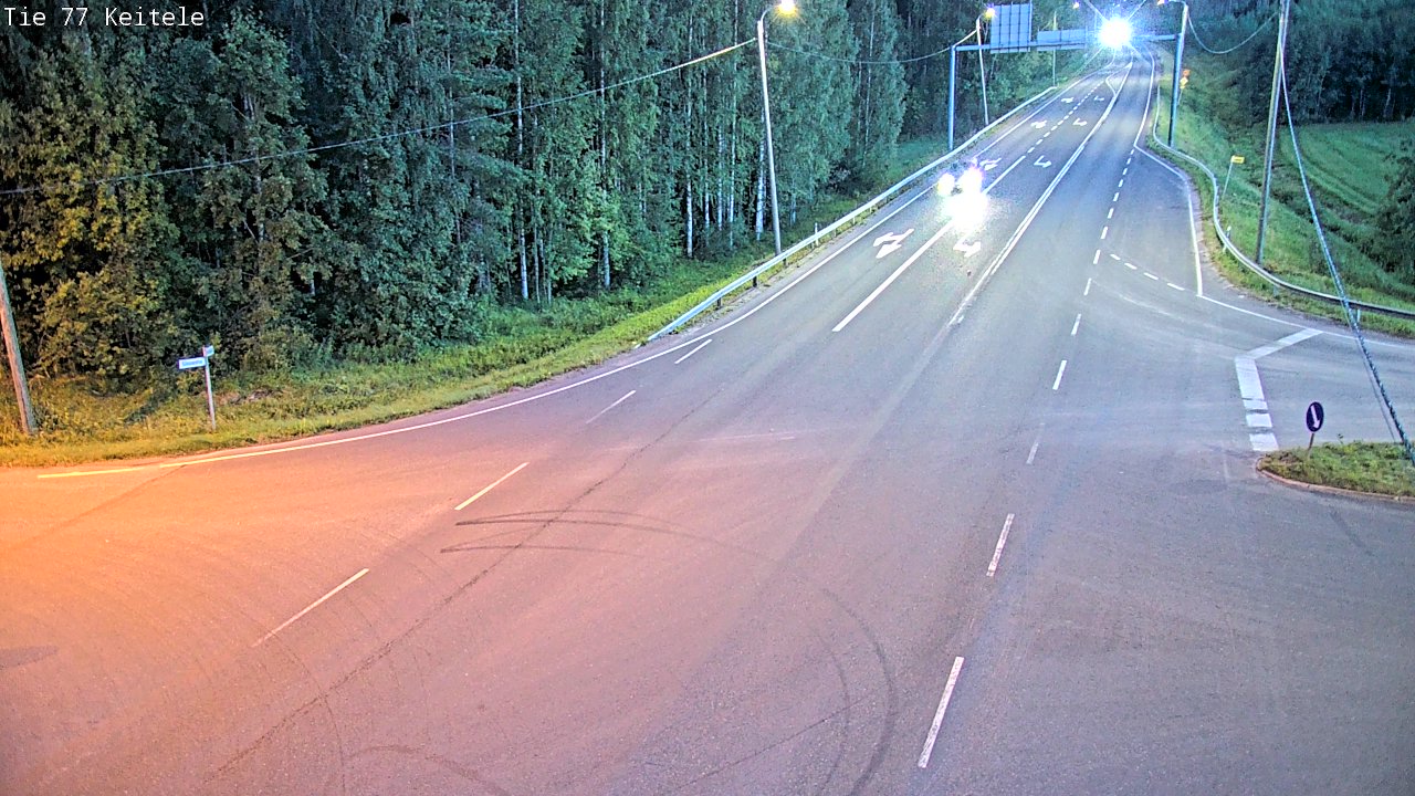 Kelikamerat Kuva Tie 77 Keitele, Keitele, Pohjois-Savo