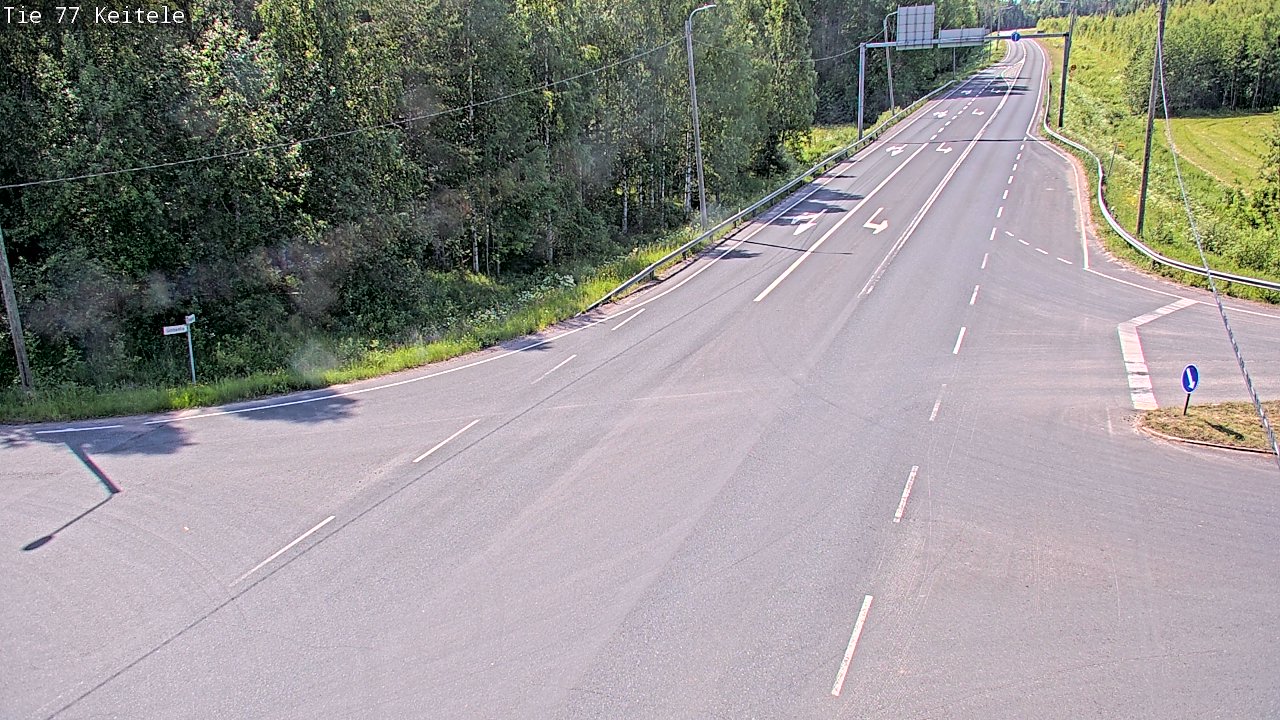 Kelikamerat Kuva Tie 77 Keitele, Keitele, Pohjois-Savo