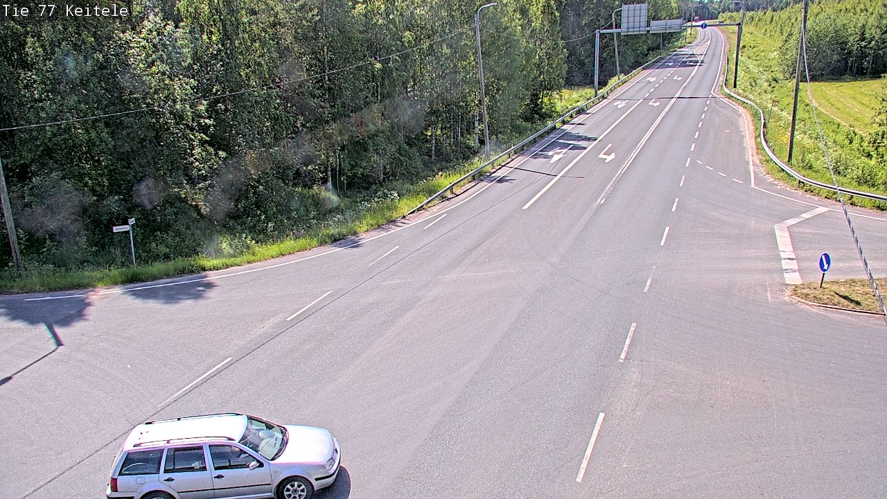 Kelikamerat Kuva Tie 77 Keitele, Keitele, Pohjois-Savo