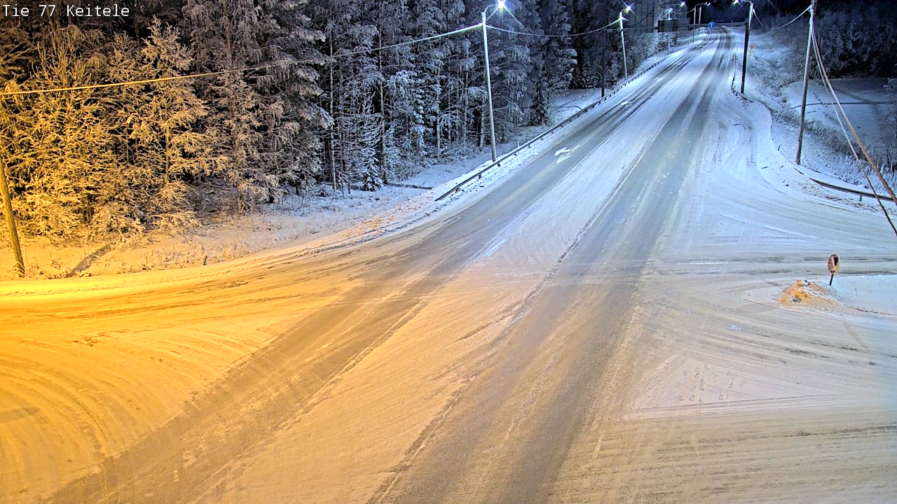 Weather Camera Image Road 77 Keitele, Keitele, Pohjois-Savo