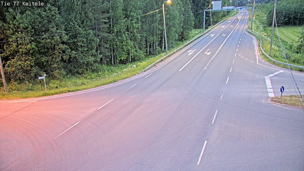 Kelikamerat Kuva Tie 77 Keitele, Keitele, Pohjois-Savo