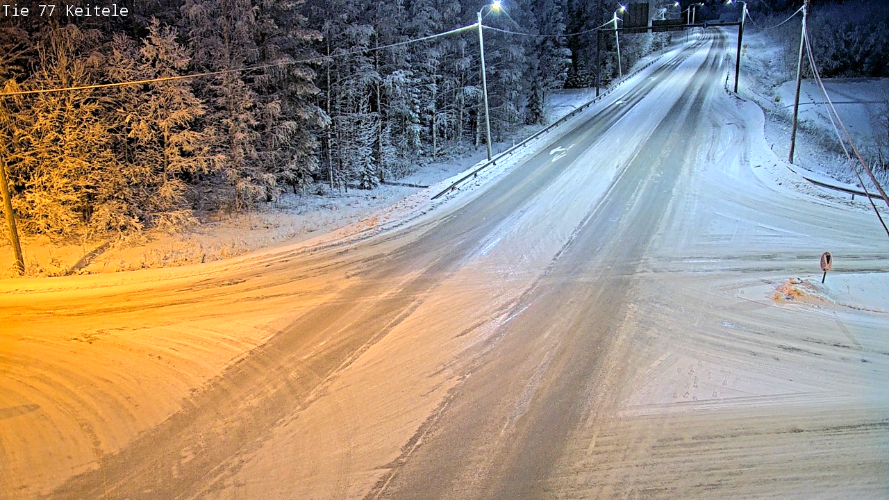 Weather Camera Image Väg 77 Keitele, Keitele, Pohjois-Savo