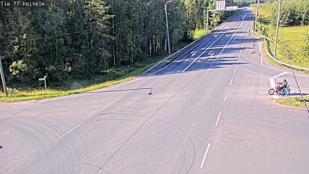 Kelikamerat Kuva Tie 77 Keitele, Keitele, Pohjois-Savo