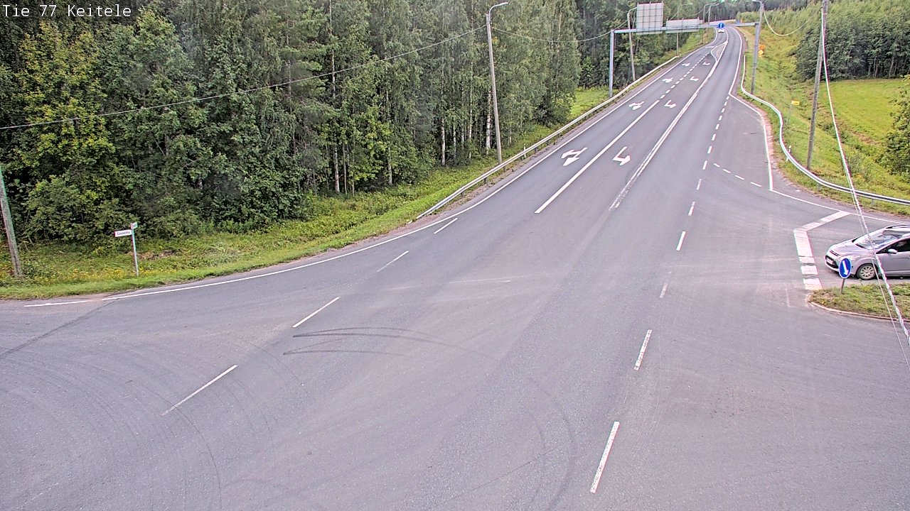 Kelikamerat Kuva Tie 77 Keitele, Keitele, Pohjois-Savo