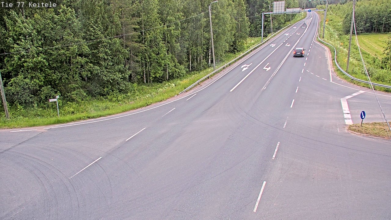 Kelikamerat Kuva Tie 77 Keitele, Keitele, Pohjois-Savo