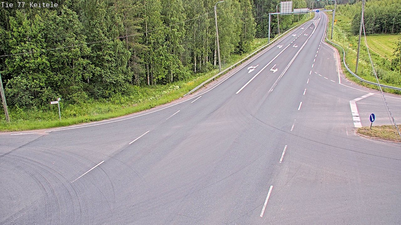 Kelikamerat Kuva Tie 77 Keitele, Keitele, Pohjois-Savo