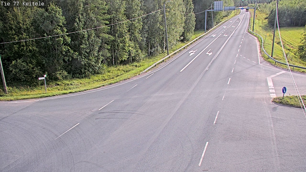 Kelikamerat Kuva Tie 77 Keitele, Keitele, Pohjois-Savo
