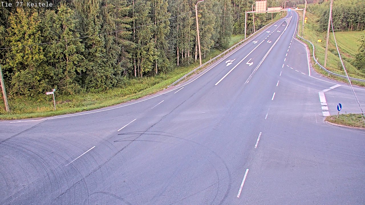 Kelikamerat Kuva Tie 77 Keitele, Keitele, Pohjois-Savo