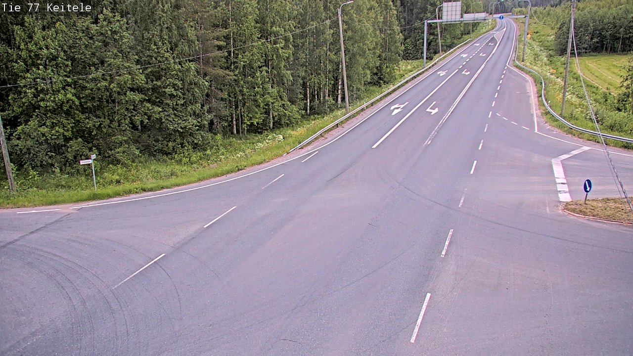 Kelikamerat Kuva Tie 77 Keitele, Keitele, Pohjois-Savo