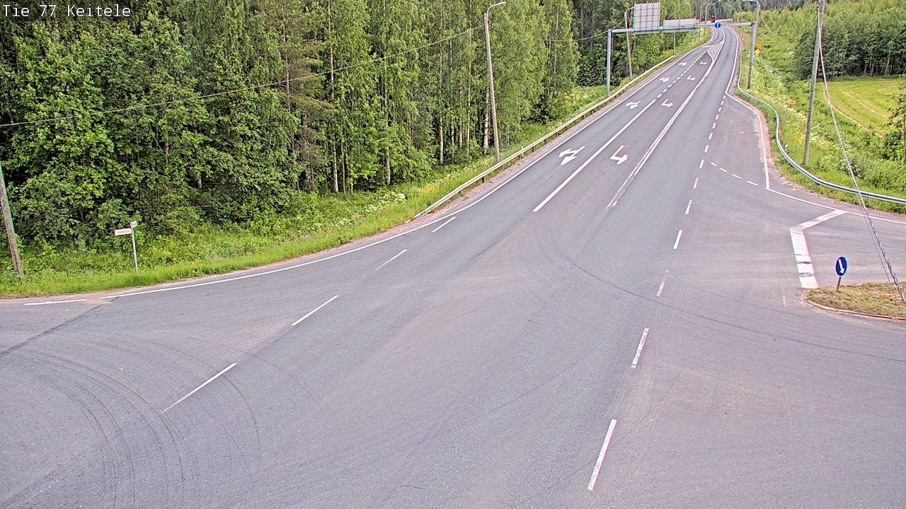 Kelikamerat Kuva Tie 77 Keitele, Keitele, Pohjois-Savo