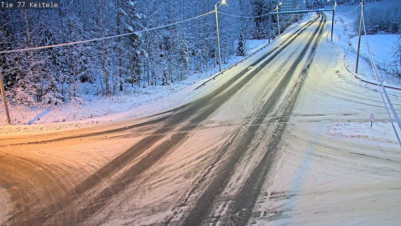 Kelikamerat Kuva Tie 77 Keitele, Keitele, Pohjois-Savo