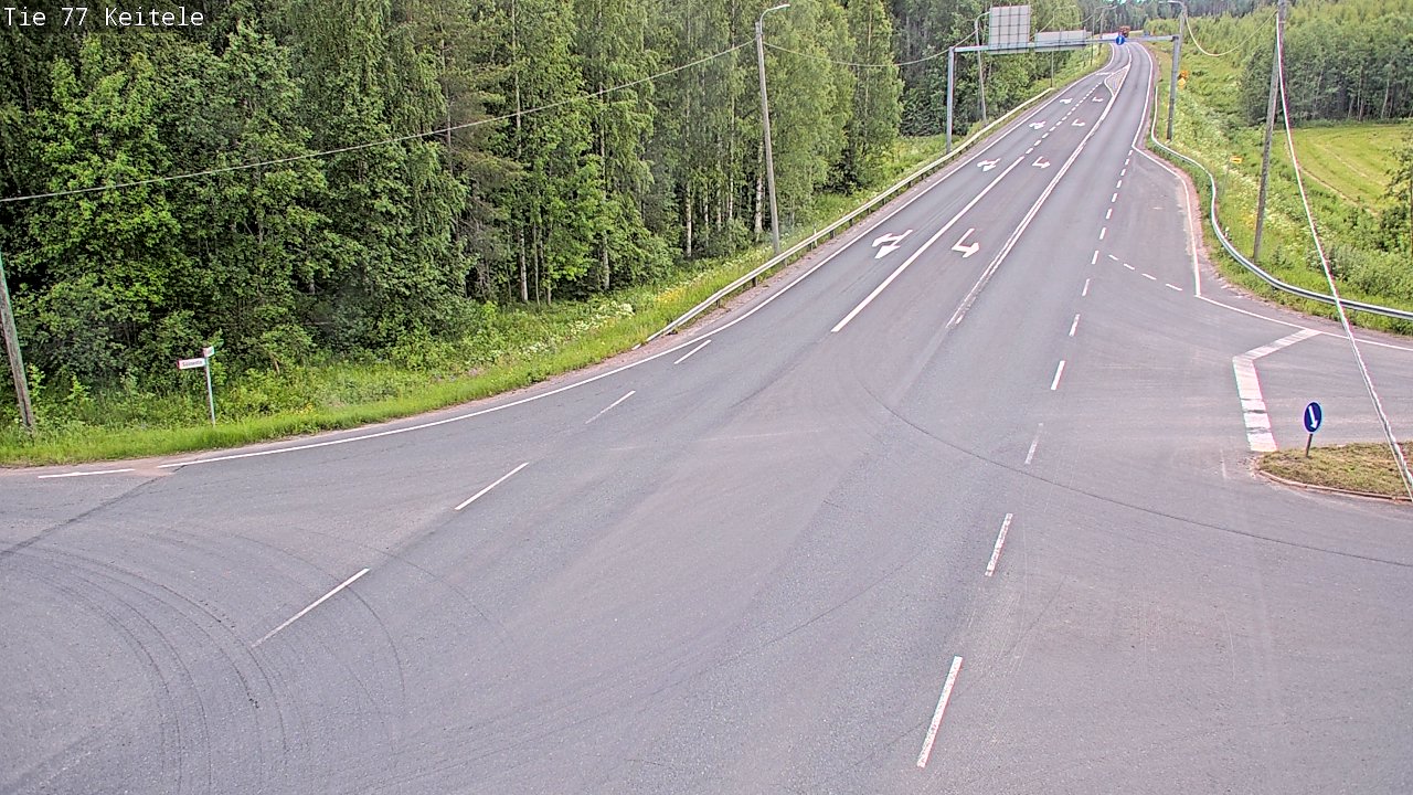 Kelikamerat Kuva Tie 77 Keitele, Keitele, Pohjois-Savo