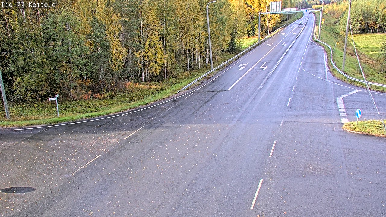Kelikamerat Kuva Tie 77 Keitele, Keitele, Pohjois-Savo