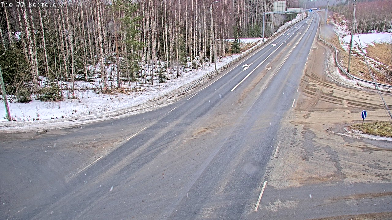 Kelikamerat Kuva Tie 77 Keitele, Keitele, Pohjois-Savo