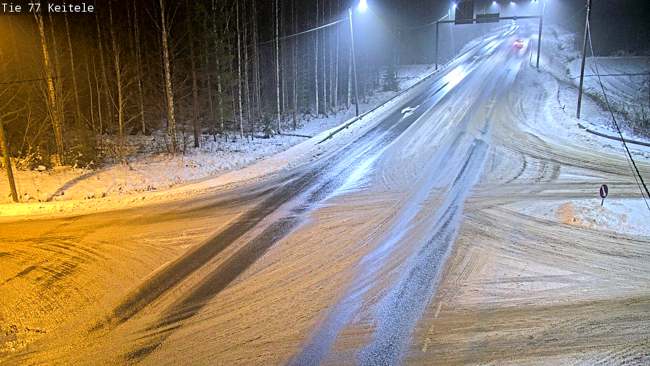 Weather Camera Image Väg 77 Keitele, Keitele, Pohjois-Savo