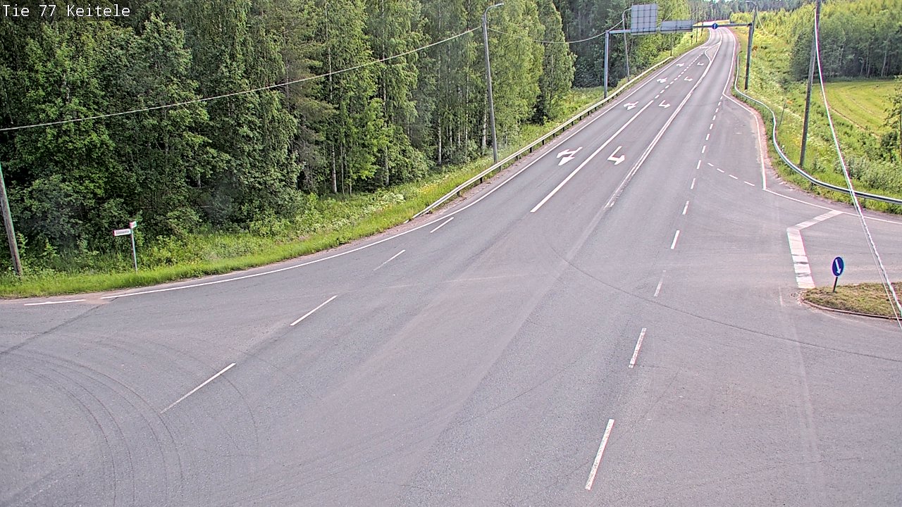 Kelikamerat Kuva Tie 77 Keitele, Keitele, Pohjois-Savo