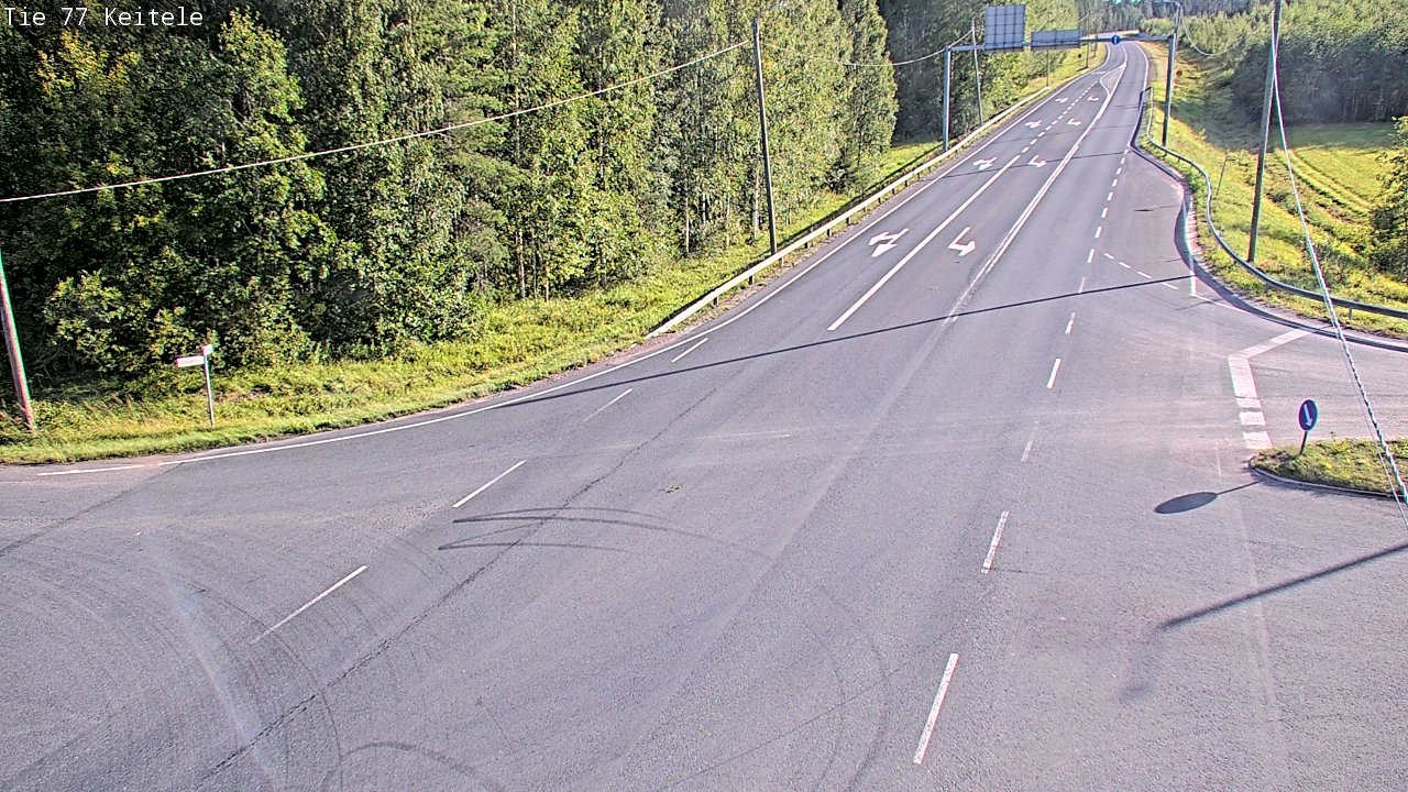 Kelikamerat Kuva Tie 77 Keitele, Keitele, Pohjois-Savo