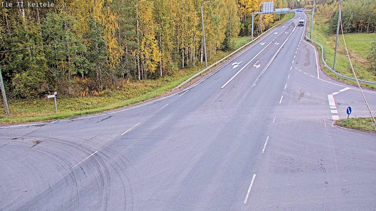 Kelikamerat Kuva Tie 77 Keitele, Keitele, Pohjois-Savo