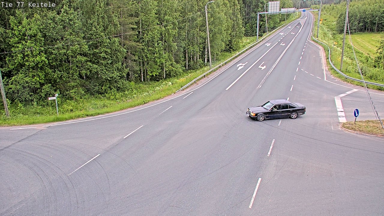 Kelikamerat Kuva Tie 77 Keitele, Keitele, Pohjois-Savo