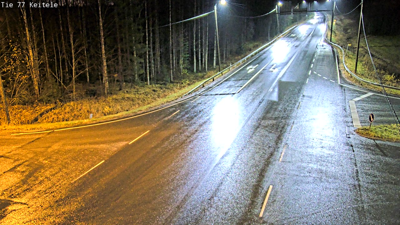 Weather Camera Image Väg 77 Keitele, Keitele, Pohjois-Savo