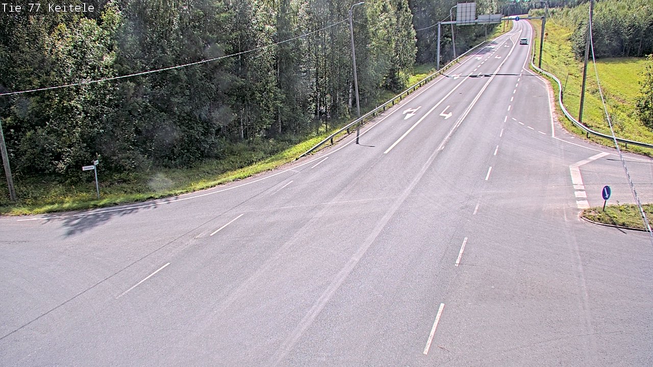 Kelikamerat Kuva Tie 77 Keitele, Keitele, Pohjois-Savo